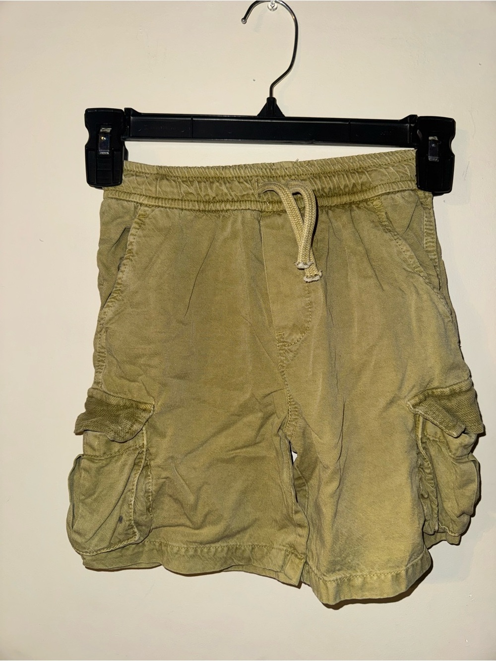 ‼️SALE‼️Zara Green kids Cargo drawstring Shorts
